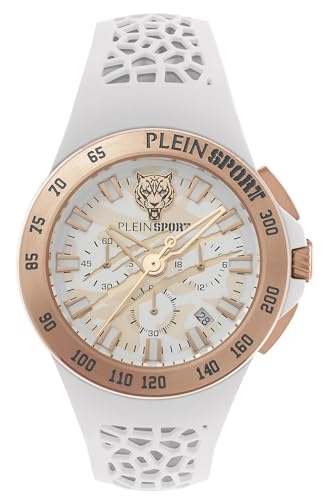 Philipp Plein Uhr für Damen und Herren Chronograph Thunderstorm Weiß PSABA0723 von Philipp Plein