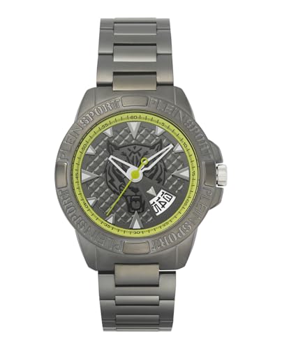 Plein Sport Herren Uhr Analog Quarz Touchdown PSFBA1023 Edelstahl von Philipp Plein