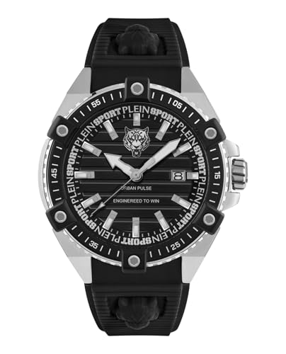 Plein Sport Herren Uhr Analog Quarz URBAN Pulse PSFDA0124 Silikon von Philipp Plein
