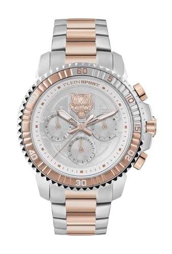 Philipp Plein Herren Uhr Multifunktion Analog Quarz Powerlift PSPBA1023 Edelstahl von Philipp Plein