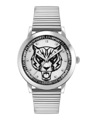 Plein Sport Unisex Uhr Analog Quarz Iron Tiger PSKDA0524 Edelstahl von Philipp Plein