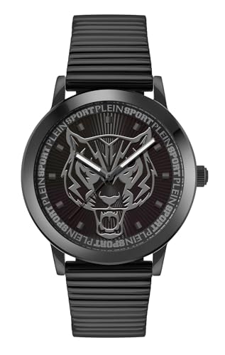 Plein Sport Unisex Uhr Analog Quarz Iron Tiger PSKDA0824 Edelstahl von Philipp Plein