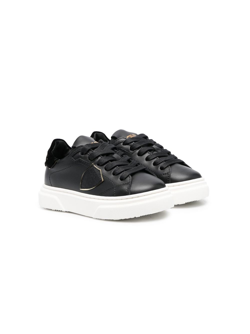 Philippe Model Kids Temple Sneakers - Schwarz von Philippe Model Kids