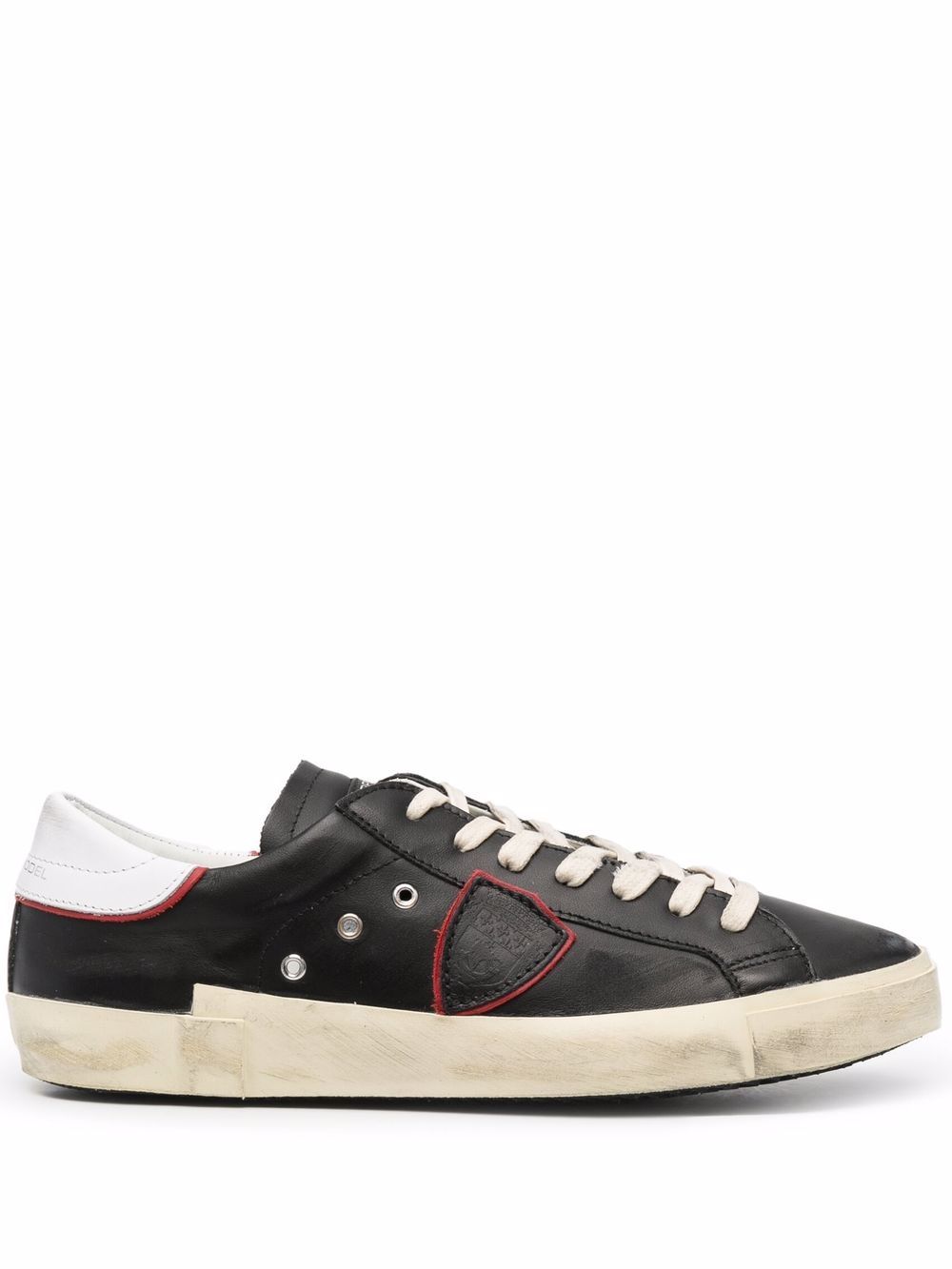 Philippe Model Paris PRSX Veau Sneakers - Schwarz von Philippe Model Paris