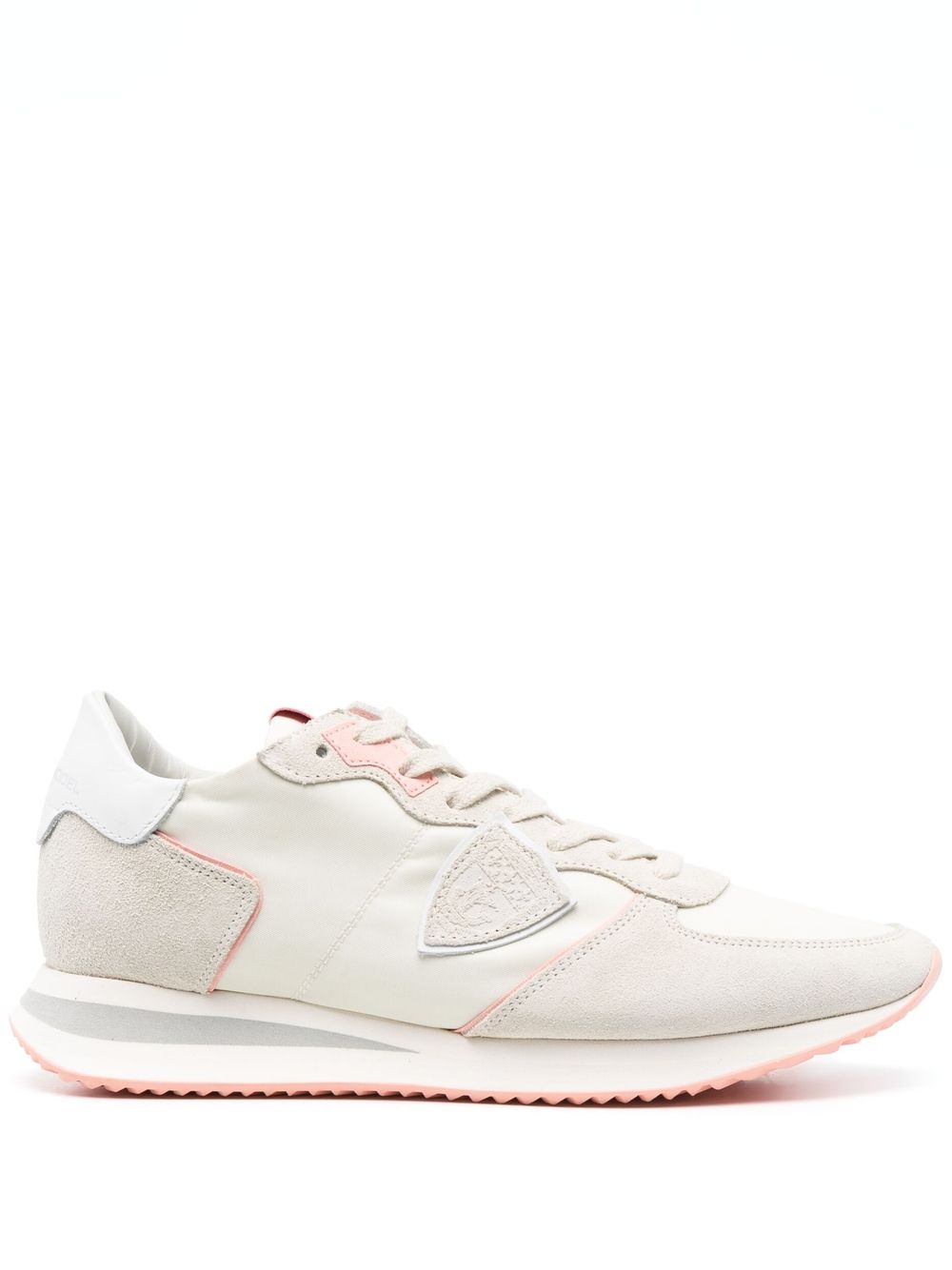 Philippe Model Paris Sneakers mit Logo-Patch - Nude von Philippe Model Paris