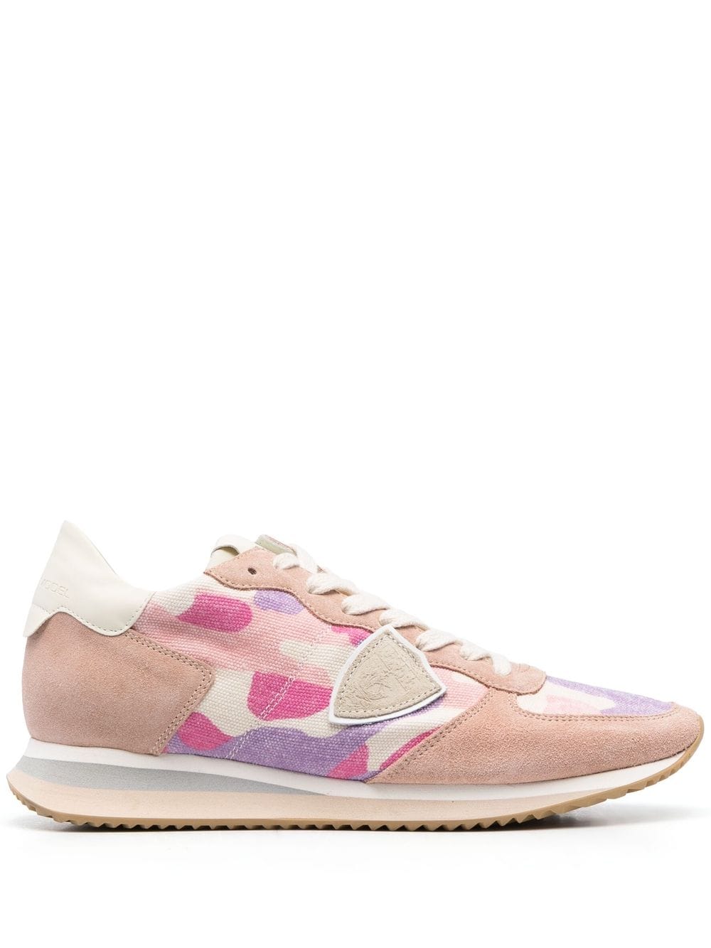 Philippe Model Paris Sneakers mit Logo-Patch - Rosa von Philippe Model Paris