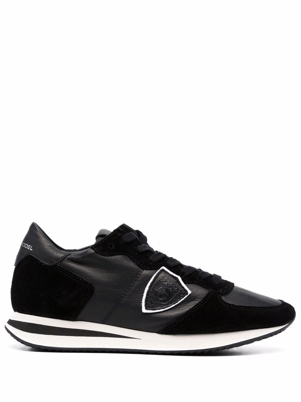 Philippe Model Paris Sneakers mit Logo-Patch - Schwarz von Philippe Model Paris