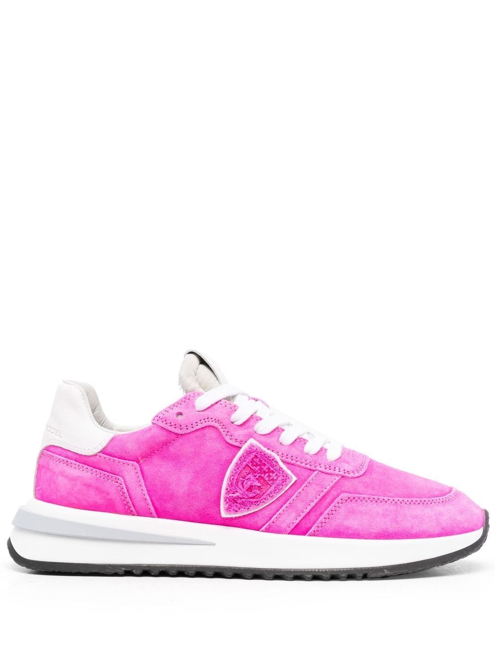 Philippe Model Paris Sneakers mit Logo-Patch - Rosa von Philippe Model Paris