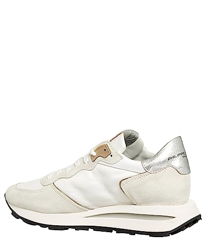 Philippe Model Damen Tropez Sneaker Blanc 37 EU von Philippe Model