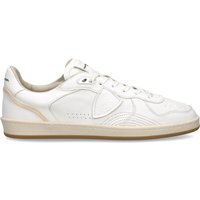 Philippe Model Flache Sneaker aus Glattleder mit Aufnäher in 45 von Philippe Model