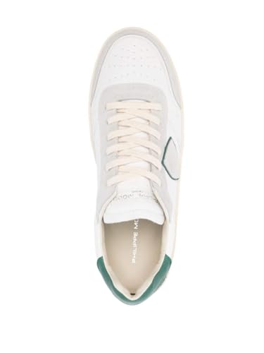 Philippe Model Herren Nice Sneaker Blanc - vert 41 EU Philippe Model Herren Nice Sneaker Blanc - vert 41 EU von Philippe Model