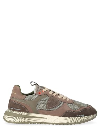 Philippe Model Herren - Sneaker Olympique Low grün 44 von Philippe Model