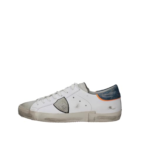 Philippe Model Herren prsx Sneaker Blanc - bleu 43 EU von Philippe Model