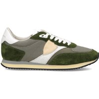 Philippe Model Low Runner Sneaker mit Mesh und Veloursleder in 46 von Philippe Model