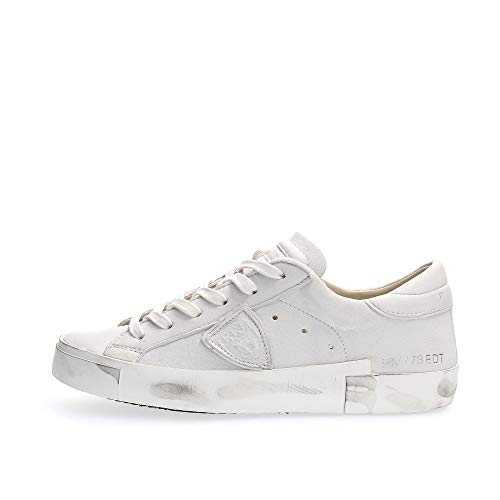 Philippe Model Paris X Basic Sneaker Damen Weiss - 37 - Sneaker Low Shoes von Philippe Model