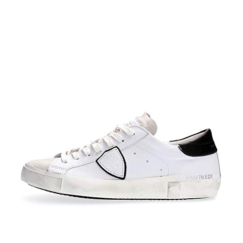 Philippe Model Sneakers Prsx Basic Blanc Noir Uomo Mod. PRLU 42 Philippe Model Sneakers Prsx Basic Blanc Noir Uomo Mod. PRLU 42 von Philippe Model
