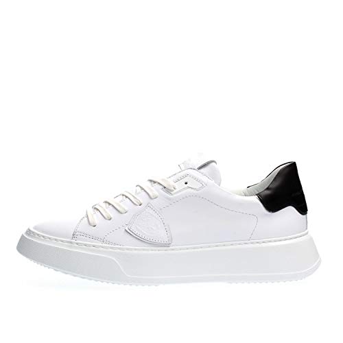 Philippe Model Sneakers Temple Veau Bianco Uomo Mod. BTLU 45 von Philippe Model