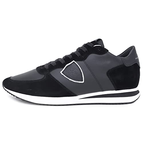 PHILIPPE MODEL PARIS TZLU Tropez X Sneakers Herren Black 41 von PHILIPPE MODEL PARIS