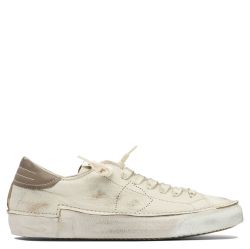 Philippe Model Weiße Ledersneaker von Philippe Model