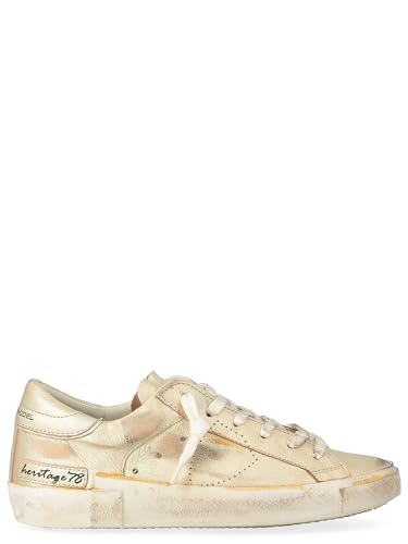 SNEAKERS Donna PHILIPPE MODEL PARIS PRLD HM03 PARIS X VINTAGE 78 METAL PLATINUM von Philippe Model
