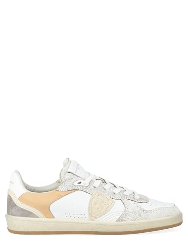 SNEAKERS Uomo PHILIPPE MODEL PARIS PGLU VC01 PGAL CRACKLE BLANC_SABLE SNEAKERS Uomo PHILIPPE MODEL PARIS PGLU VC01 PGAL CRACKLE BLANC_SABLE von Philippe Model