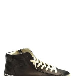 Schwarze Leder Philippe Model Sneakers von Philippe Model