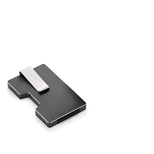 Philippi - Cooper Kartenhalter - RFID Ausleseschutz für ihre Kreditkarten in minimalistischem Design - fasst bis zu 10 Kreditkarten - schwarz von Philippi