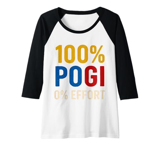 Damen Lustiger Pogi Filipino Hübscher Pinoy Humor Raglan von Philippines Flag Designs Proud Filipino Roots