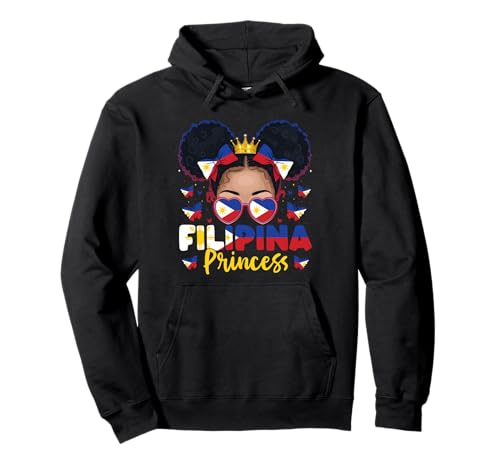 Filipina Prinzessin Philippinen Flagge Stolz Pinay Frauen Mädchen Pullover Hoodie von Philippines for Girls and Women Filipino Outfit