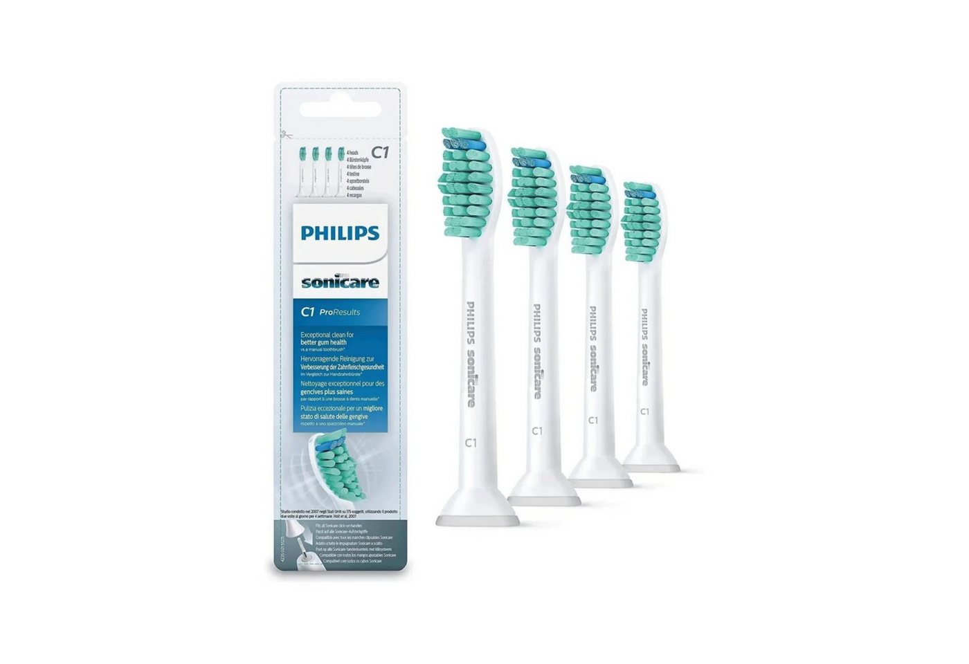 Philips Aufsteckbürsten Philips Sonicare C1 ProResults Aufsteckbürsten 4er Pack von Philips