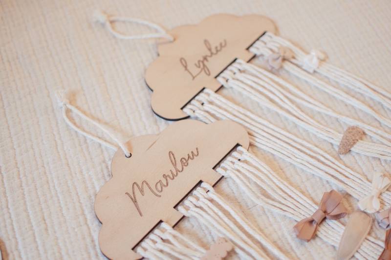 Personalisierter Haarspangenhalter von PhilipsLaserWorks