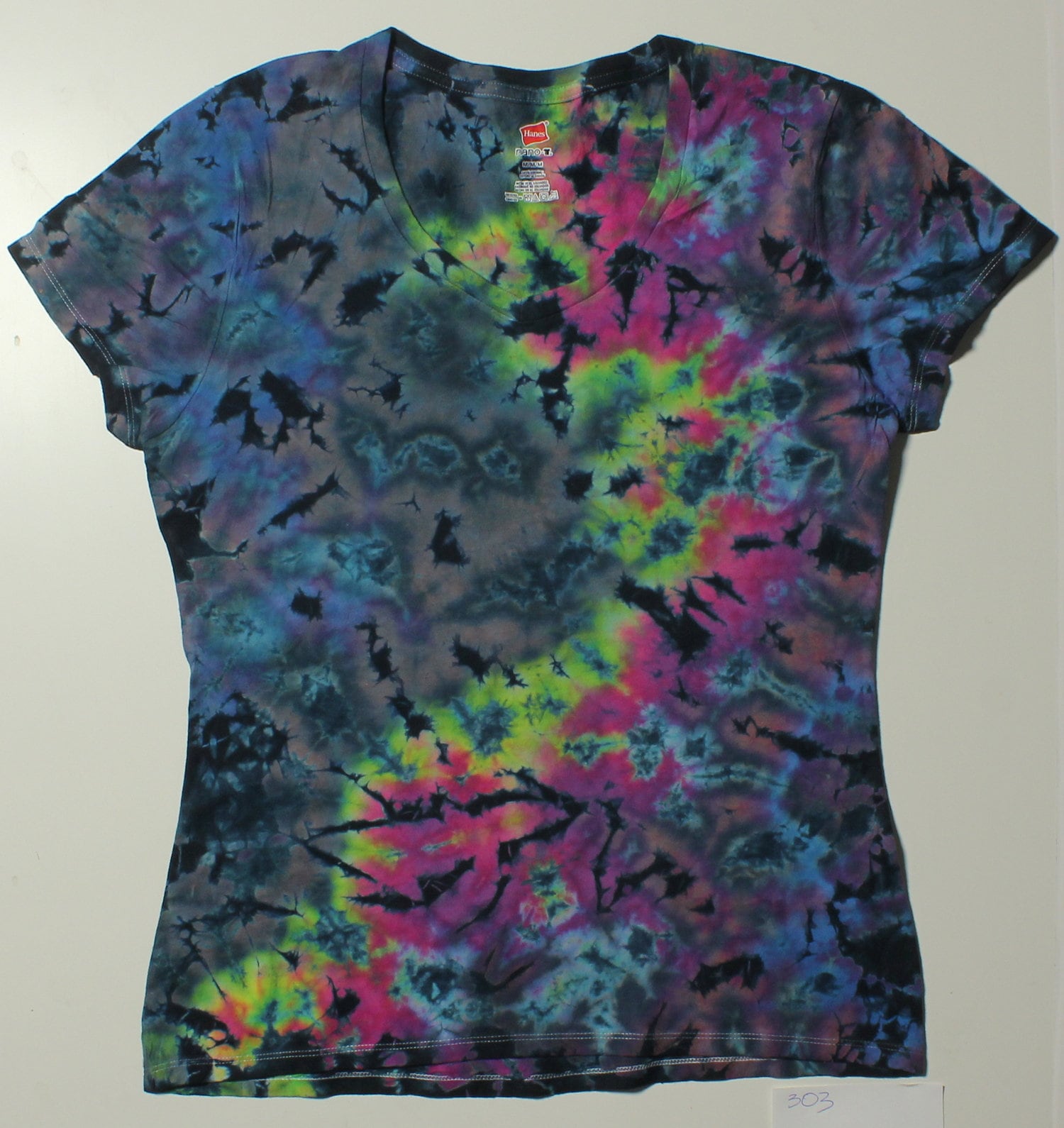 Medium Hanes Damen 100 % Ringgesponnene Baumwolle Milky Way Tie Dye #303 Medium Hanes Damen 100 % Ringgesponnene Baumwolle Milky Way Tie Dye #303 von PhillipBrownTieDye