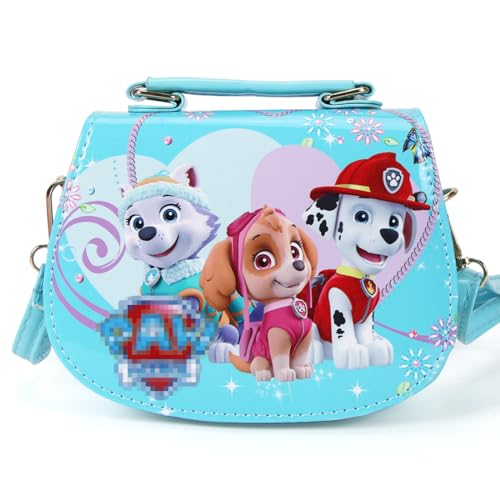 Philoctes Tasche Hinder Mädchen,Umhängetasche Handtasche Klein für Mädchen mit Verstellbarem Gurt, Geschenke Für Kinder(16 * 13 * 6cm) von Philoctes