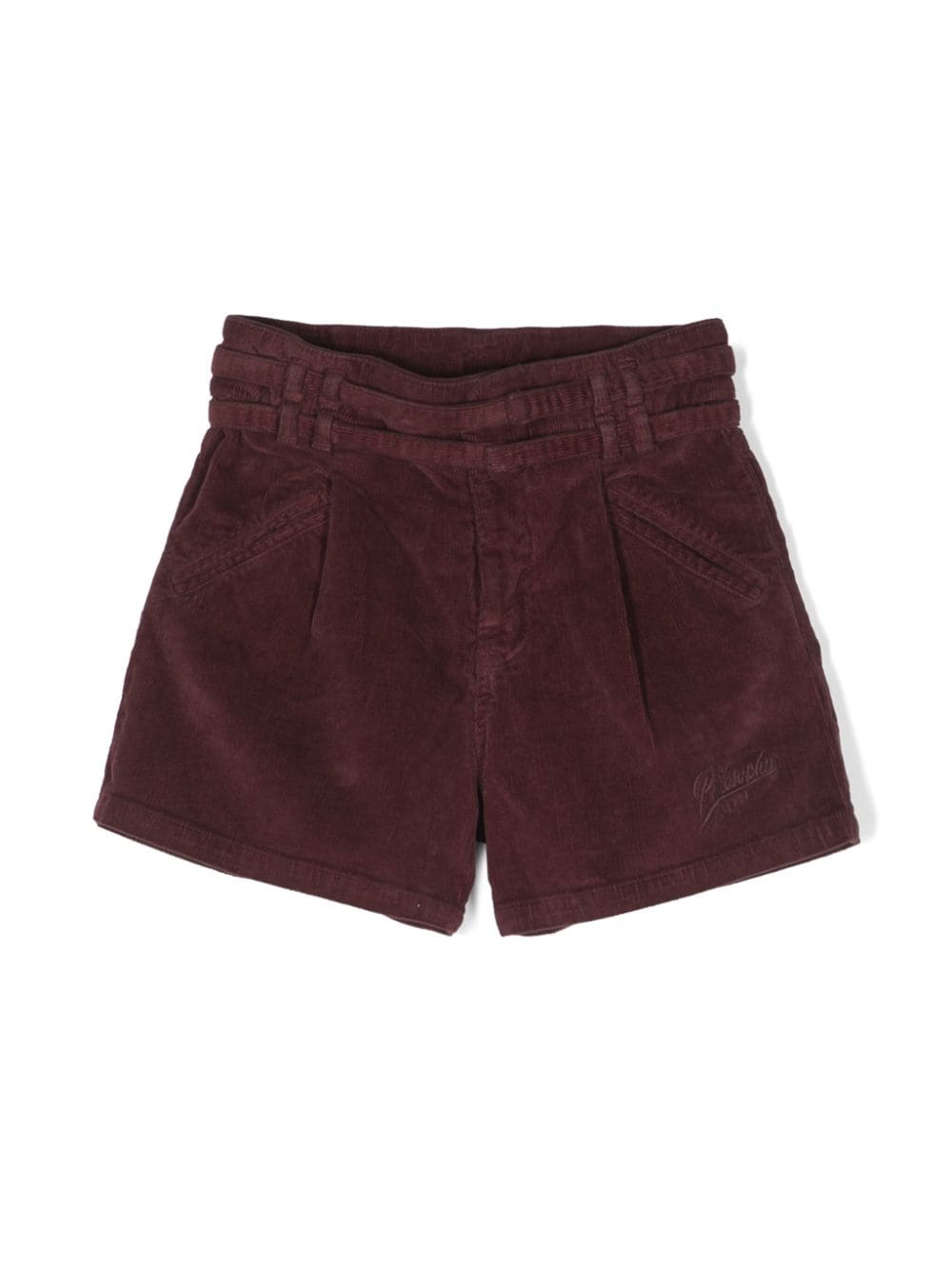 Philosophy Di Lorenzo Serafini Kids Shorts aus Cord - Rot von Philosophy Di Lorenzo Serafini Kids