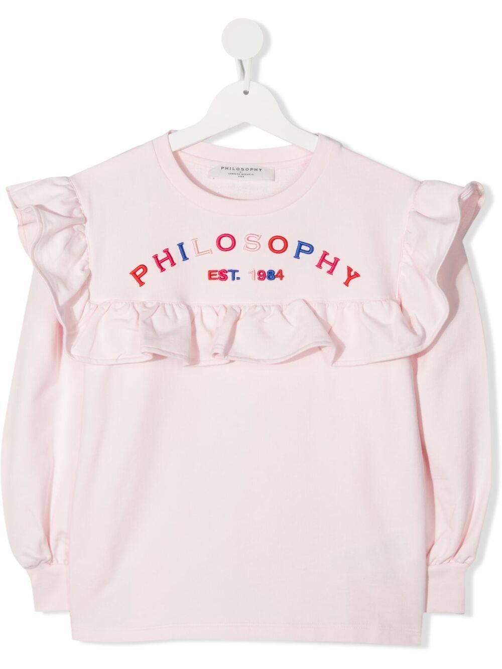 Philosophy Di Lorenzo Serafini Kids TEEN Pullover - Rosa von Philosophy Di Lorenzo Serafini Kids