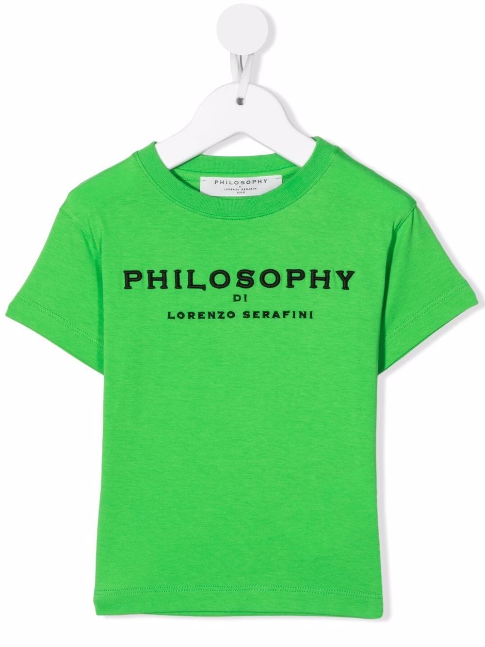 Philosophy Di Lorenzo Serafini Kids T-Shirt mit Logo-Stickerei - Grün von Philosophy Di Lorenzo Serafini Kids