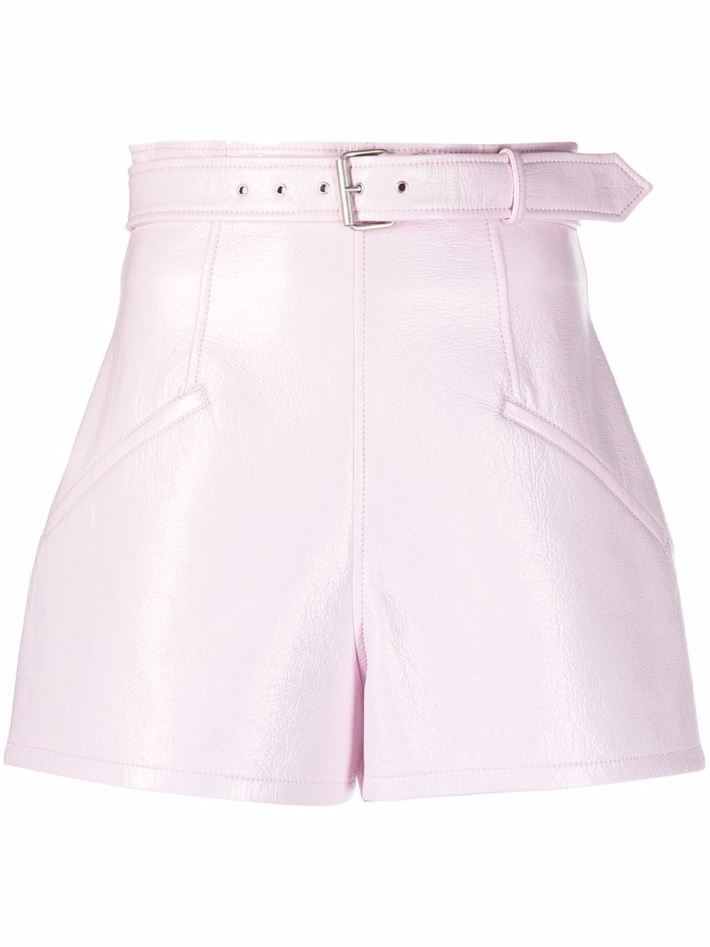 Philosophy Di Lorenzo Serafini Strukturierte Shorts mit Gürtel - Rosa von Philosophy Di Lorenzo Serafini