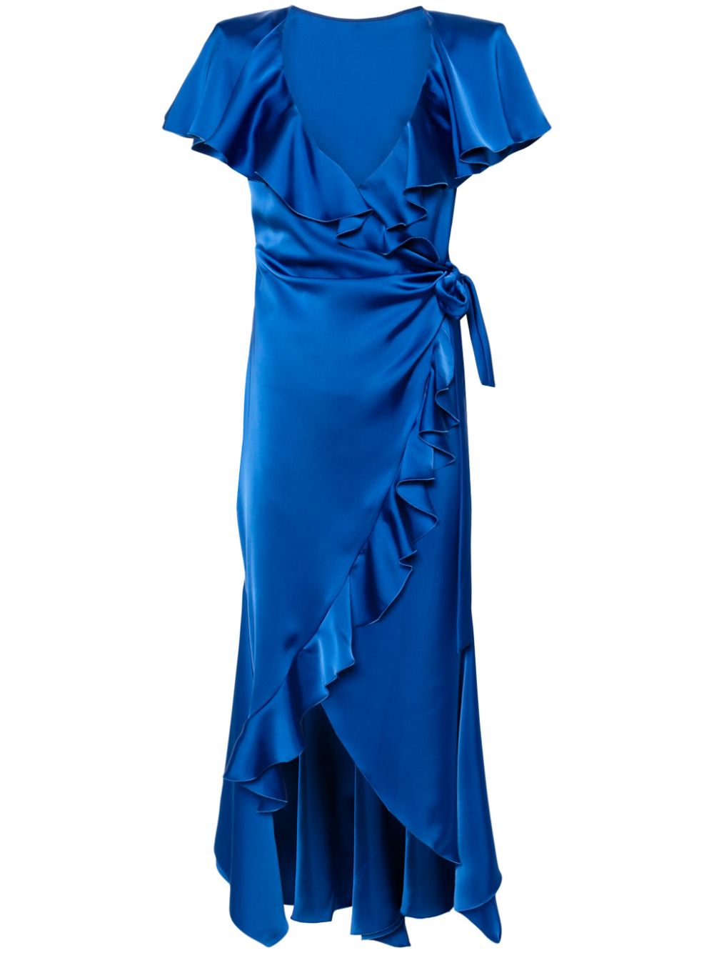 Philosophy Di Lorenzo Serafini Wickelkleid mit Rüschen - Blau von Philosophy Di Lorenzo Serafini