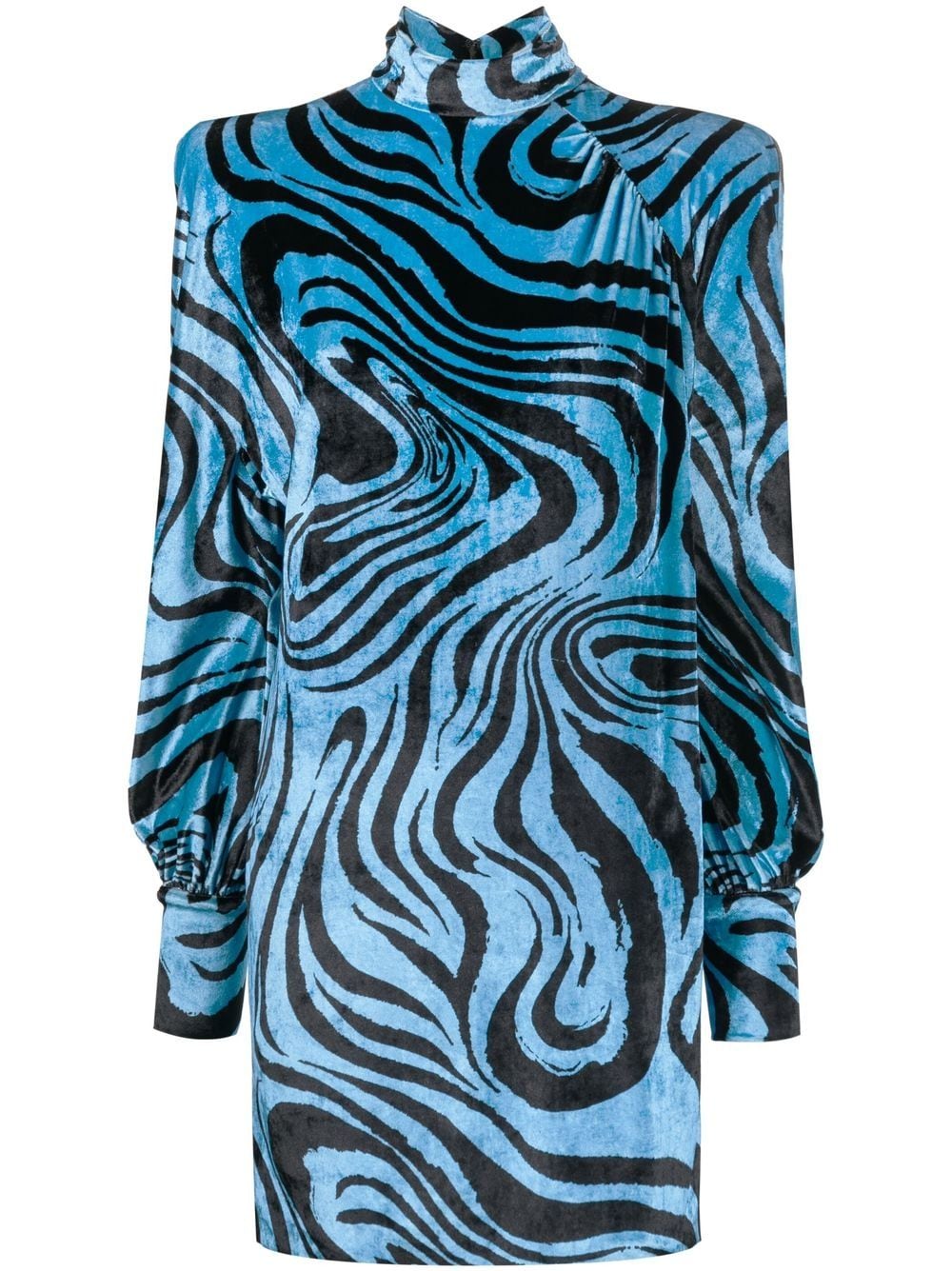 Philosophy Di Lorenzo Serafini Kleid mit abstraktem Print - Blau von Philosophy Di Lorenzo Serafini