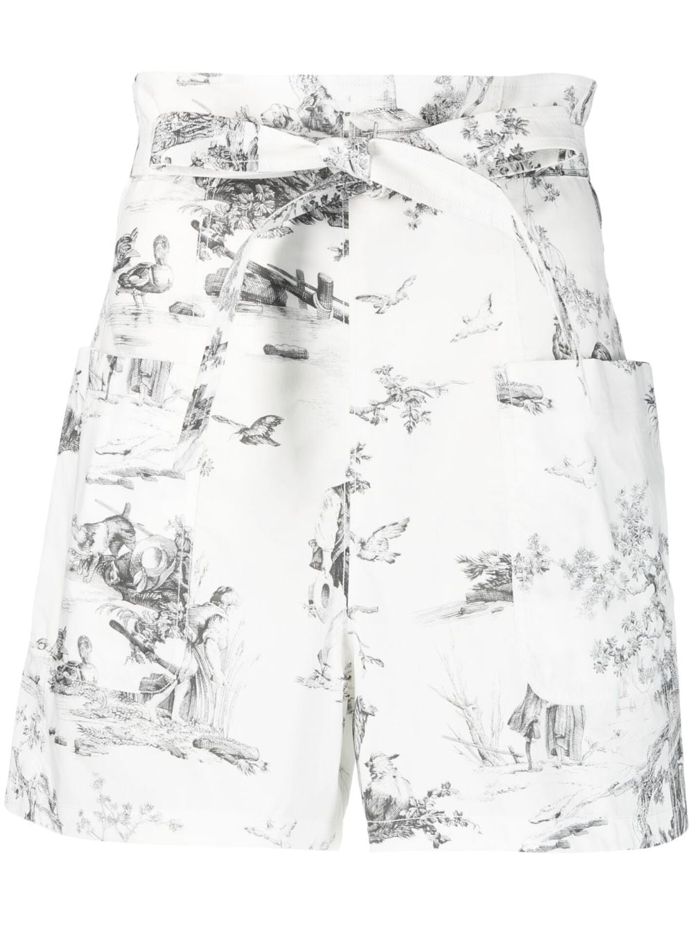 Philosophy Di Lorenzo Serafini Shorts mit grafischem Print - Weiß von Philosophy Di Lorenzo Serafini