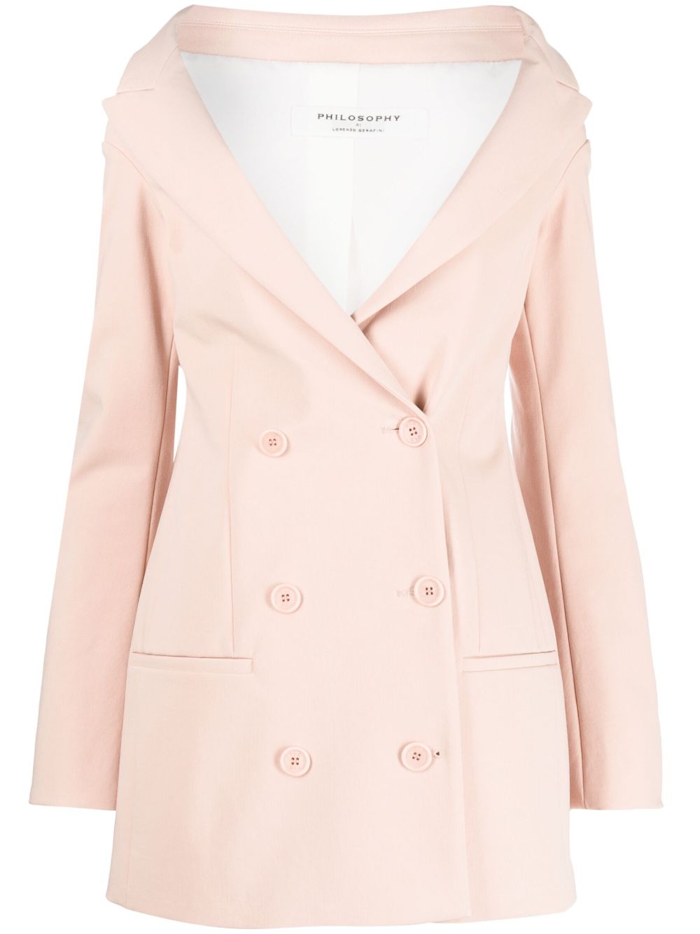 Philosophy Di Lorenzo Serafini Doppelreihiger Blazer - Rosa von Philosophy Di Lorenzo Serafini