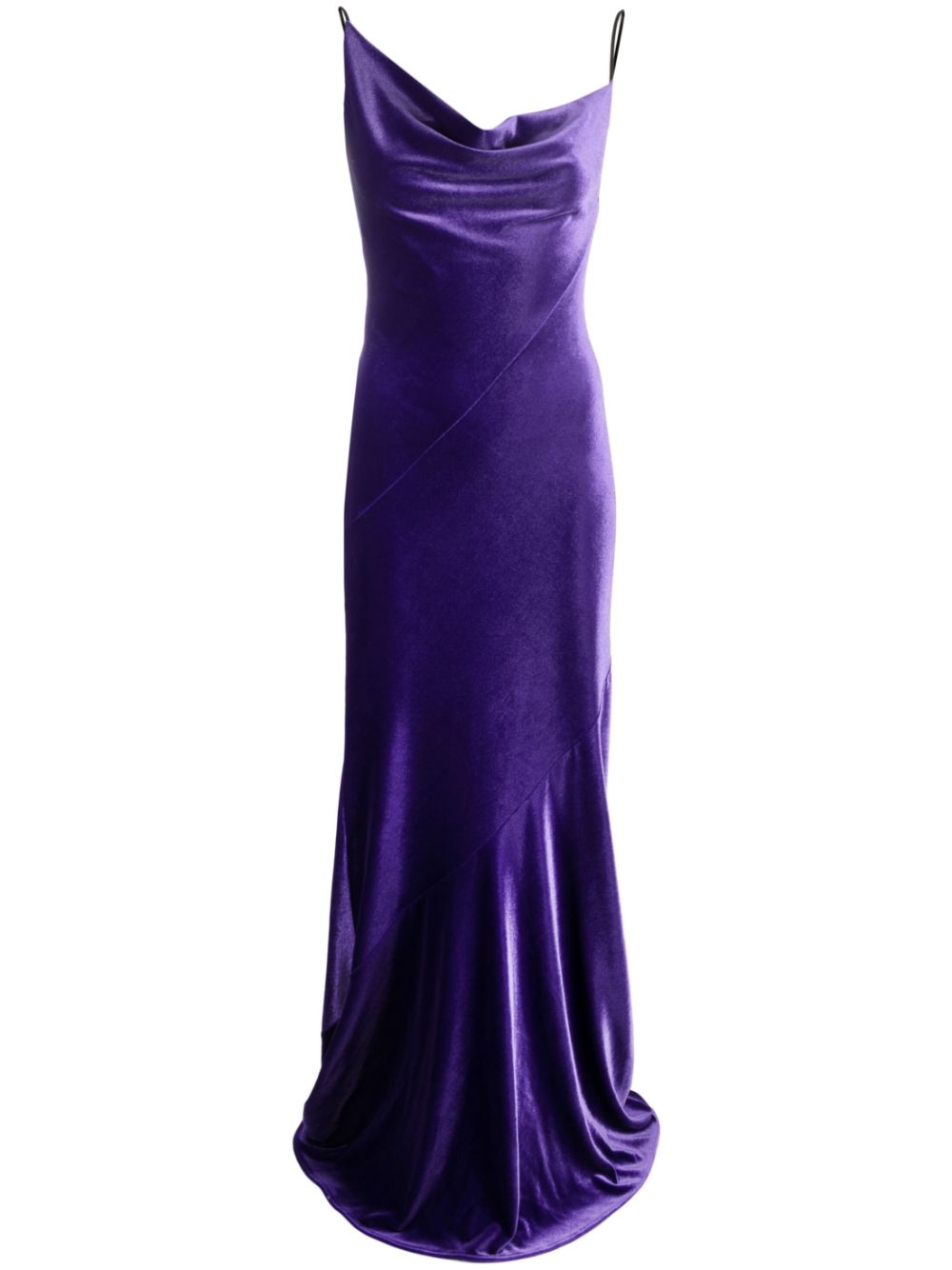 Philosophy Di Lorenzo Serafini Maxikleid aus Satin - Violett von Philosophy Di Lorenzo Serafini