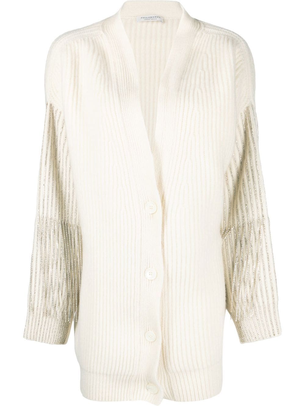 Philosophy Di Lorenzo Serafini Cardigan mit Pailletten - Nude von Philosophy Di Lorenzo Serafini