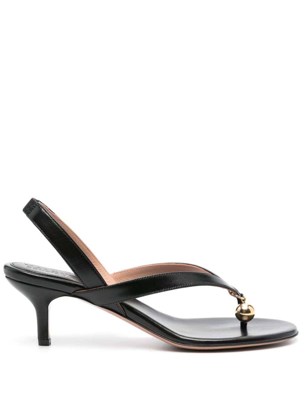 Philosophy Di Lorenzo Serafini x Malone Souliers Lucie 65mm leather sandals - Schwarz von Philosophy Di Lorenzo Serafini