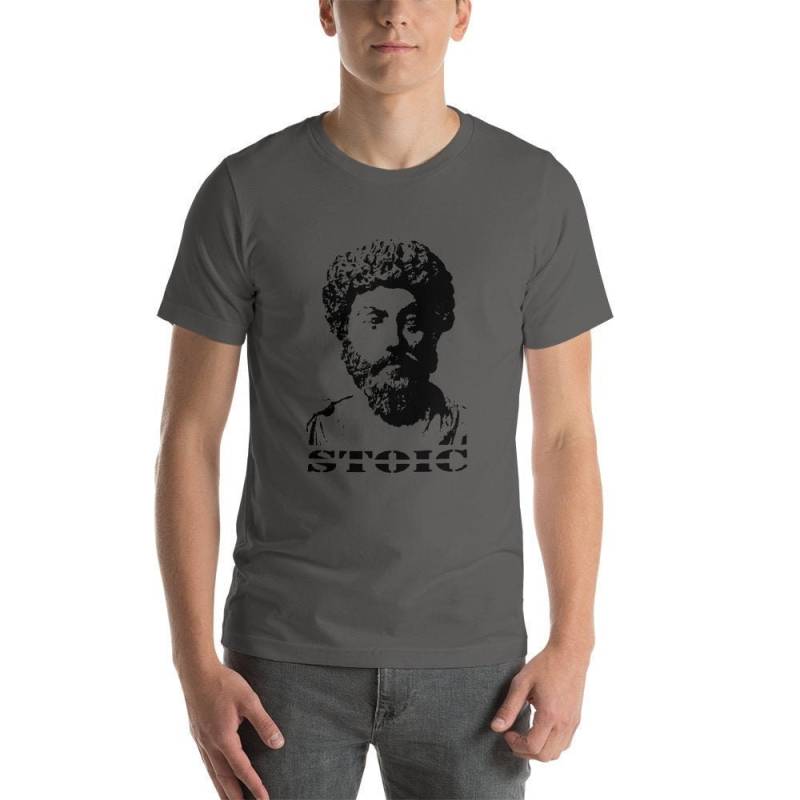 Marcus Aurelius - Stoic Unisex T-Shirt von PhilosophyCorner
