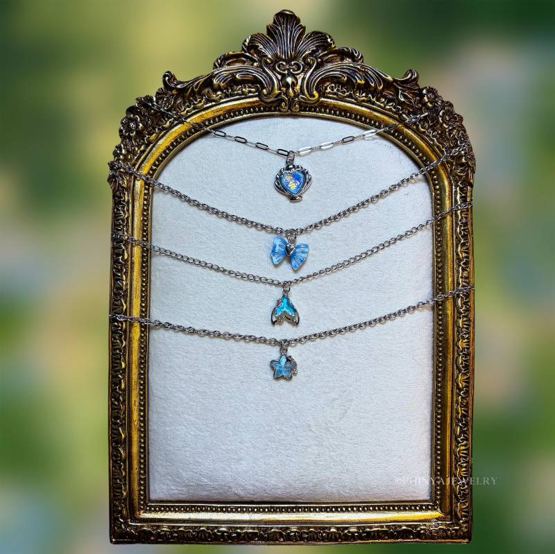 Handgemachte Gliederhalskette in Modell „Helena V" || Stainless Steel Halskette Mit Anhängern Handmade Gift von PhinyaJewelry