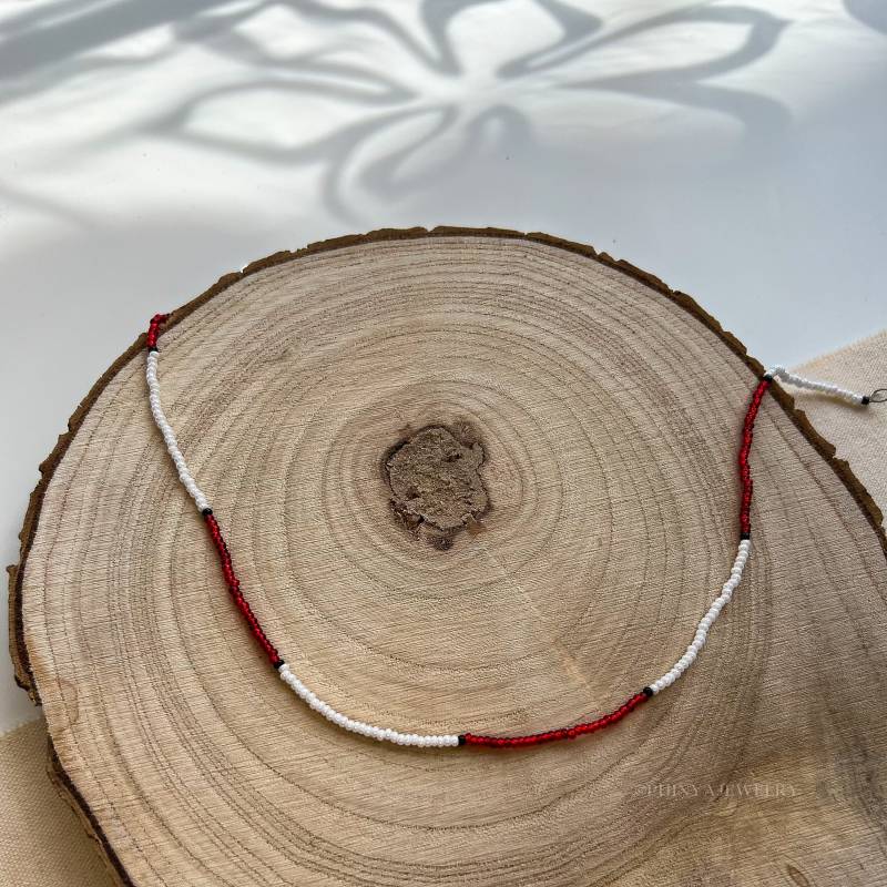Handgemachte Perlenkette in Modell „Misa" || Bunte Miyukiperlenkette von PhinyaJewelry