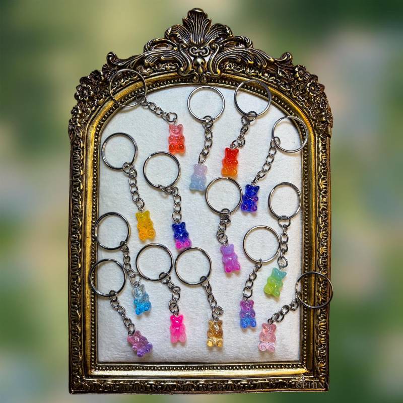 Süßer Schlüsselanhänger in Modell „Bärchen" || Handmade Gift von PhinyaJewelry