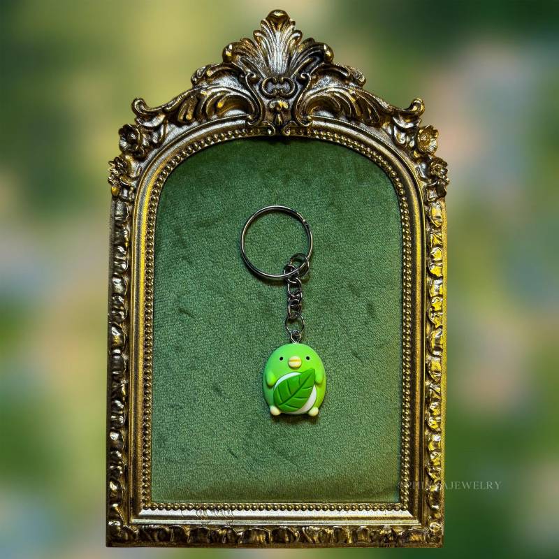 Süßer Schlüsselanhänger in Modell „Kleines Entlein" || Handmade Gift von PhinyaJewelry