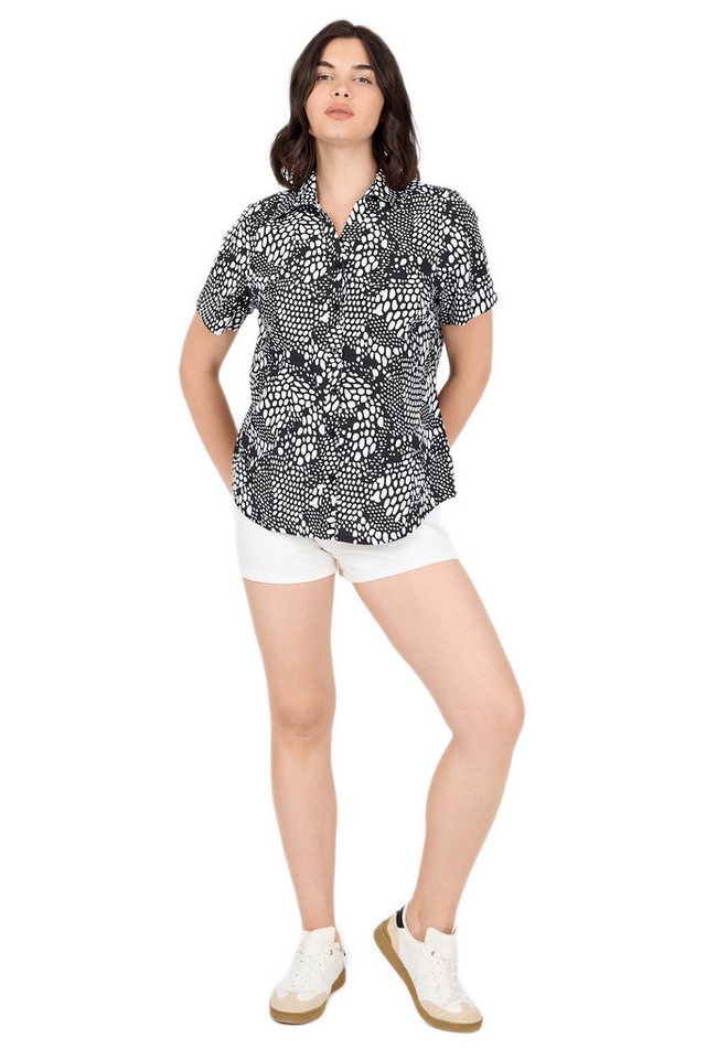 Phistan Kurzarmhemd Damenshirt aus Viskose-Polyester Phistan Kurzarmhemd Damenshirt aus Viskose-Polyester von Phistan